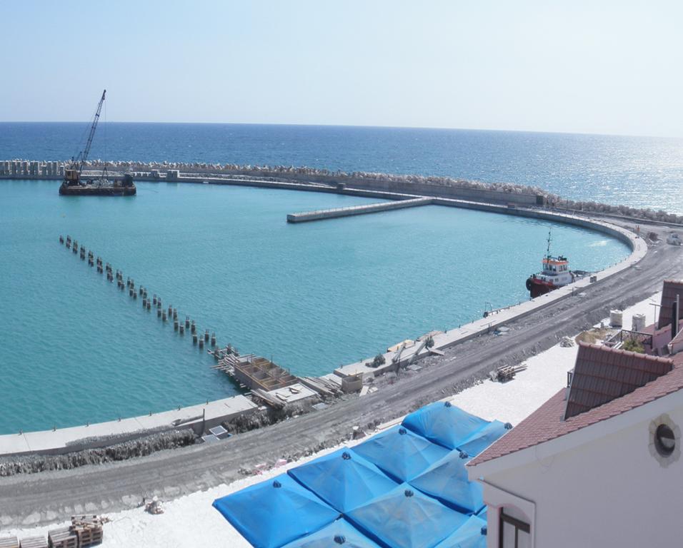 1. Construction of Fishing Port at Zygi